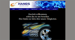Desktop Screenshot of hangs.de